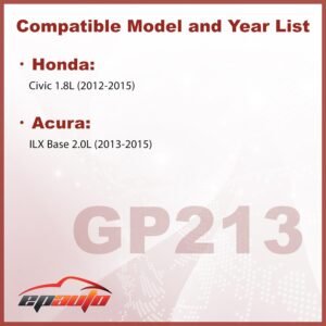 GP213 (17220-R1A-A01) Engine Air Filter, for Honda Civic 1.8L (2012–2015)